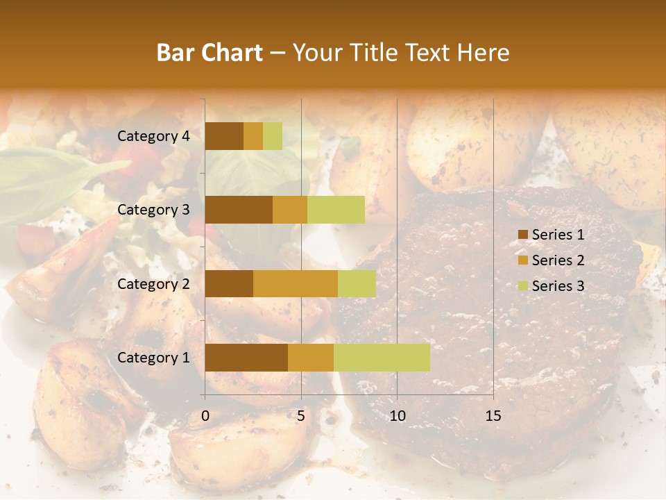Chop Cucumber Dinner PowerPoint Template