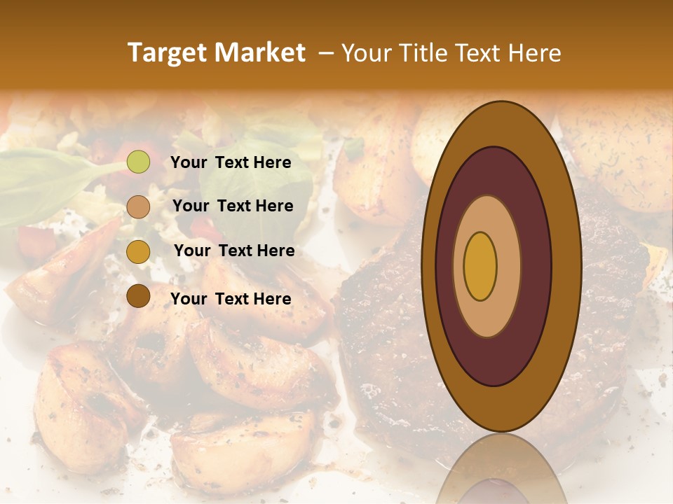 Chop Cucumber Dinner PowerPoint Template