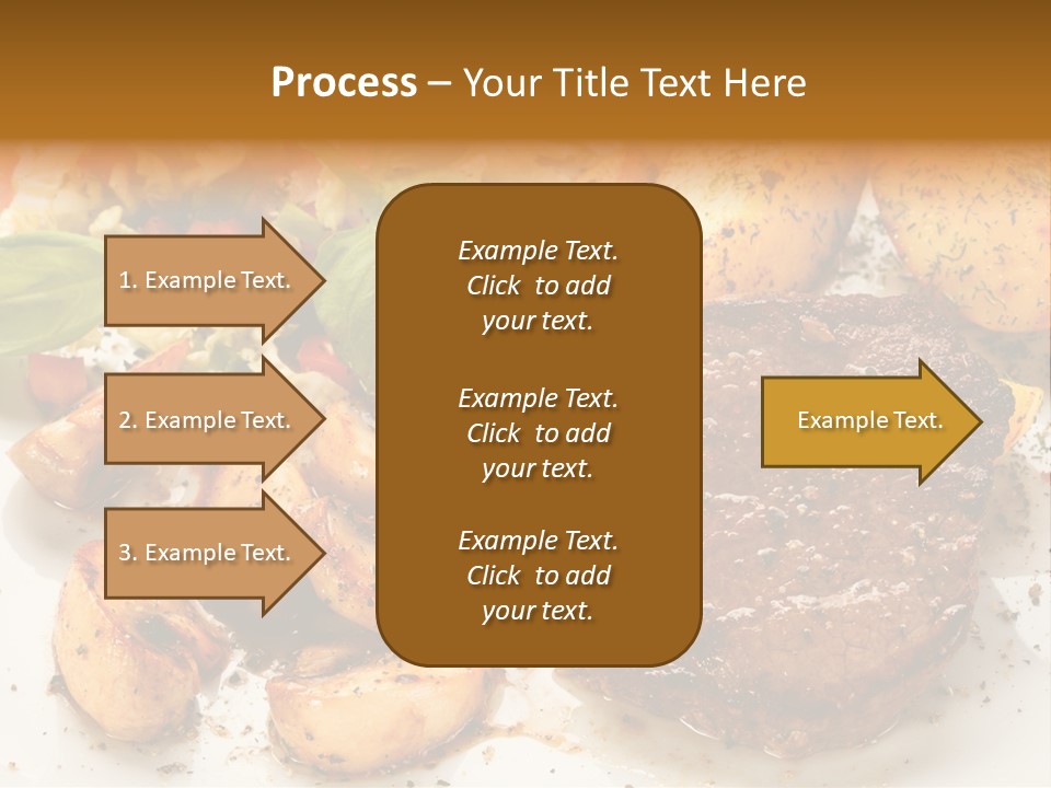 Chop Cucumber Dinner PowerPoint Template