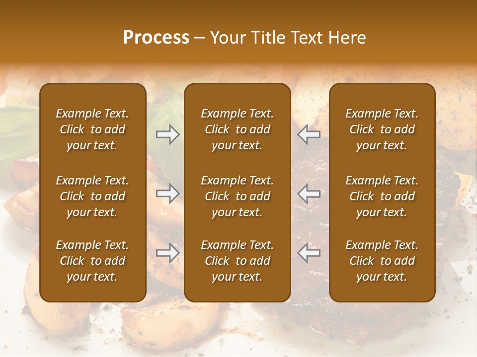 Chop Cucumber Dinner PowerPoint Template