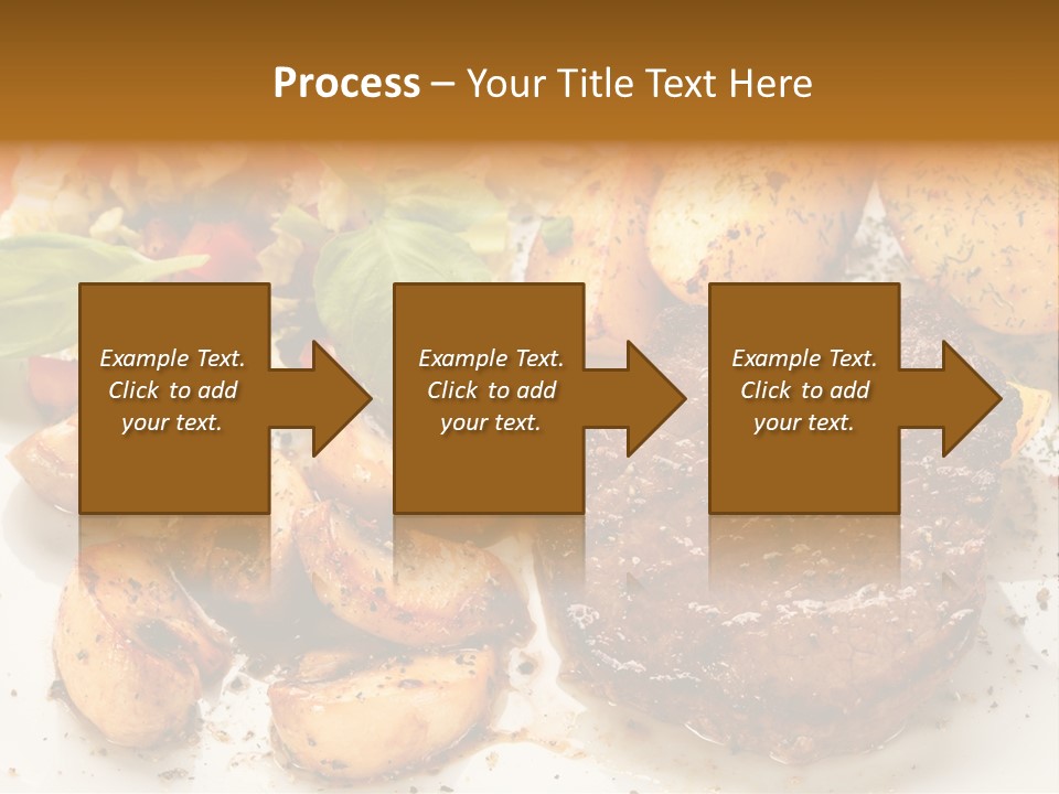 Chop Cucumber Dinner PowerPoint Template