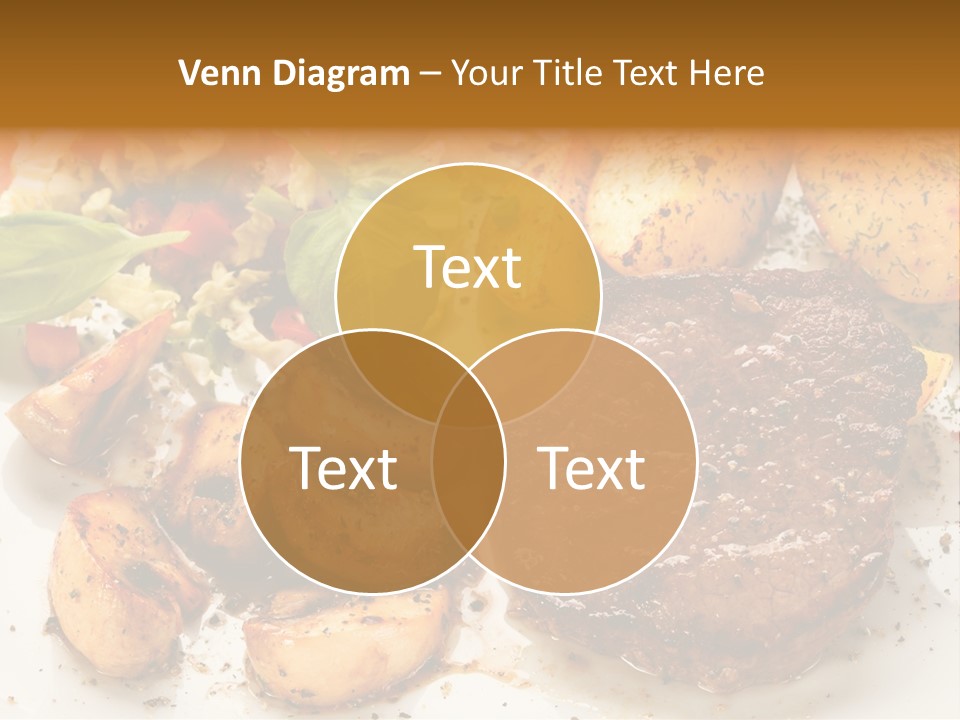 Chop Cucumber Dinner PowerPoint Template