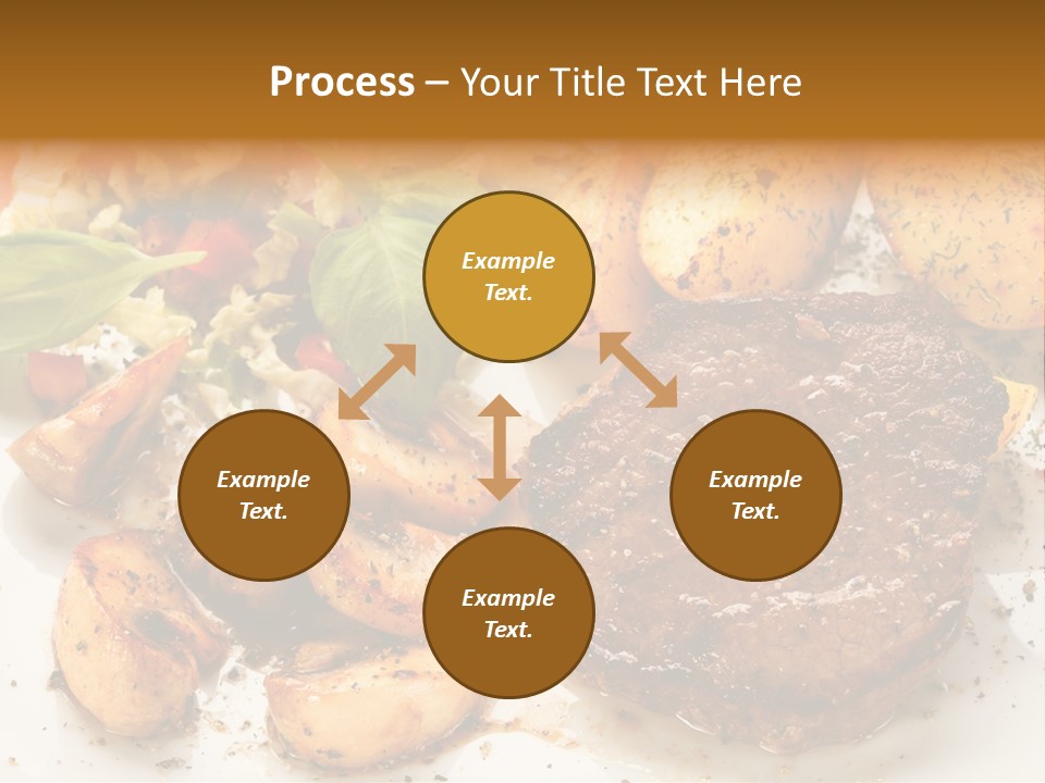 Chop Cucumber Dinner PowerPoint Template