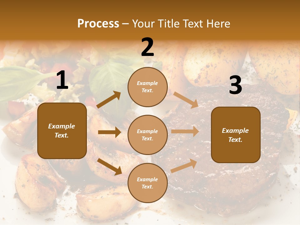 Chop Cucumber Dinner PowerPoint Template