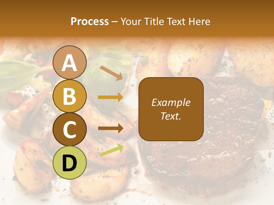 Chop Cucumber Dinner PowerPoint Template
