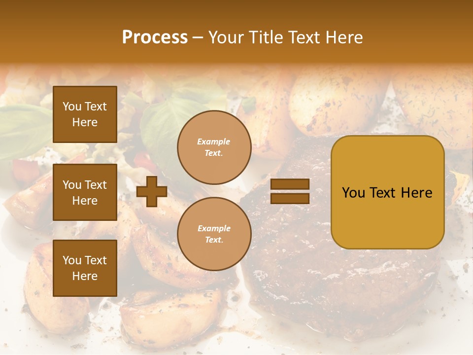 Chop Cucumber Dinner PowerPoint Template