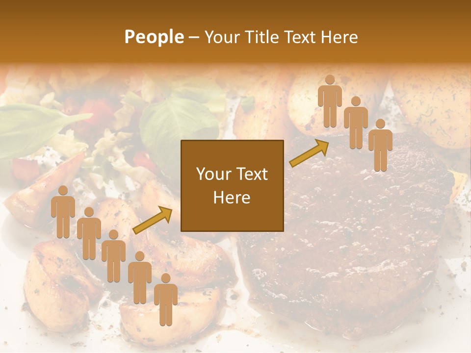 Chop Cucumber Dinner PowerPoint Template