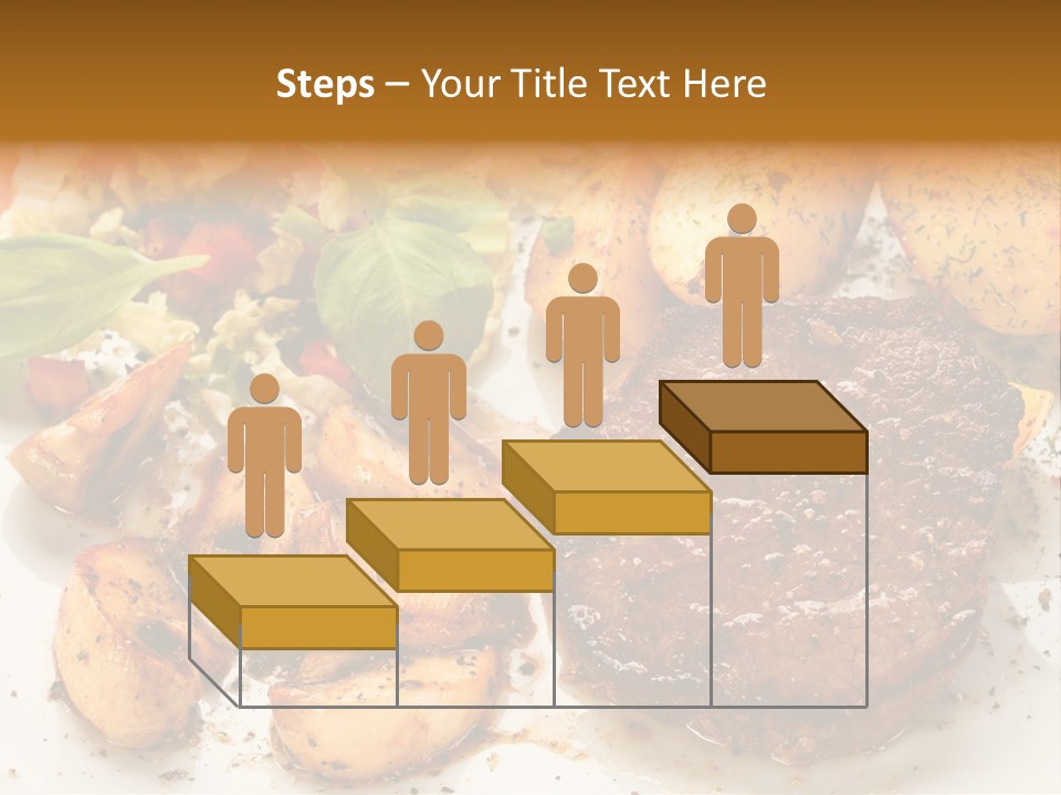 Chop Cucumber Dinner PowerPoint Template