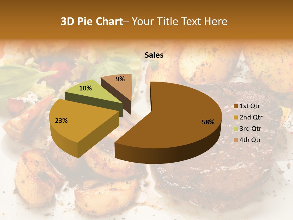 Chop Cucumber Dinner PowerPoint Template