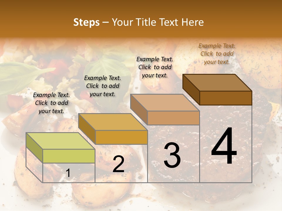 Chop Cucumber Dinner PowerPoint Template