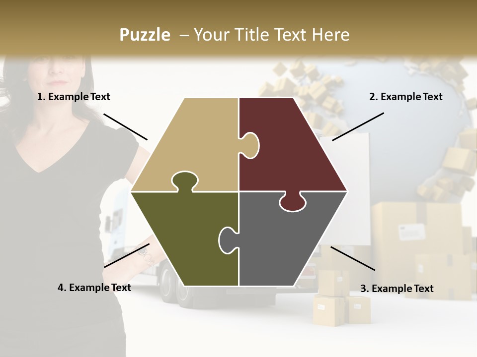 Communication Moving Sign PowerPoint Template