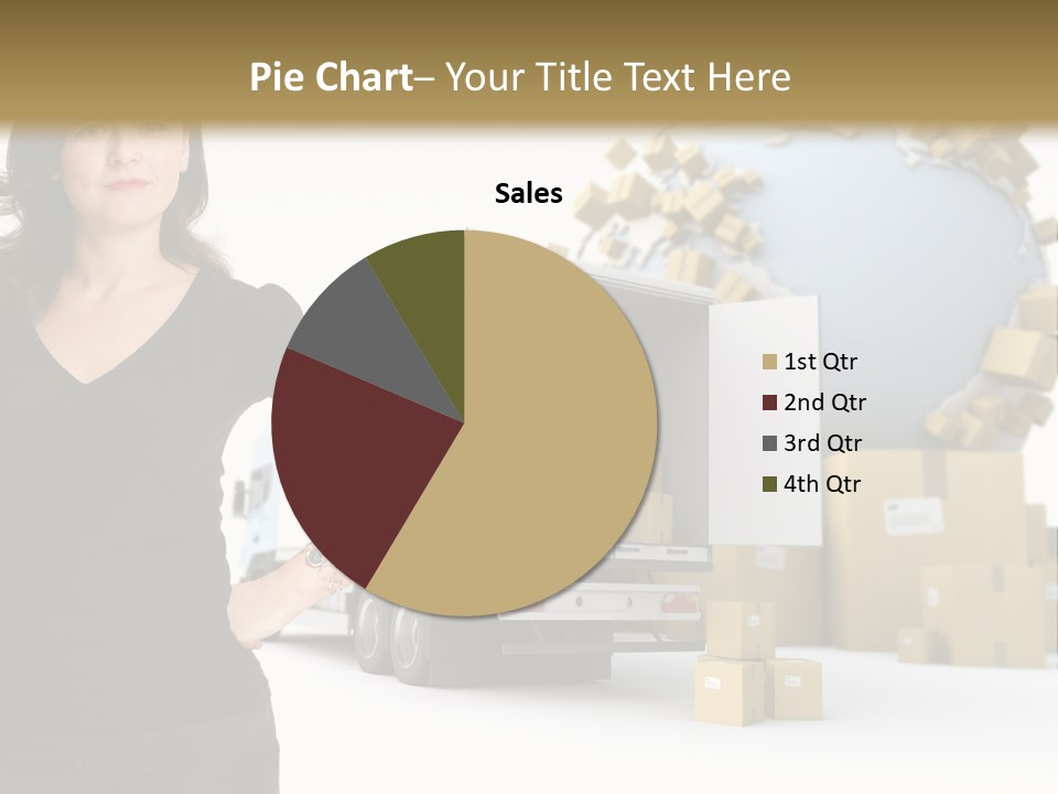 Communication Moving Sign PowerPoint Template