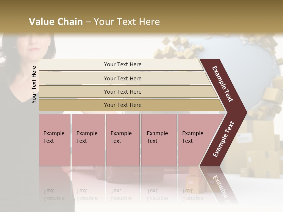 Communication Moving Sign PowerPoint Template