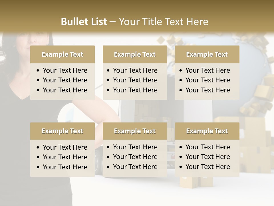 Communication Moving Sign PowerPoint Template