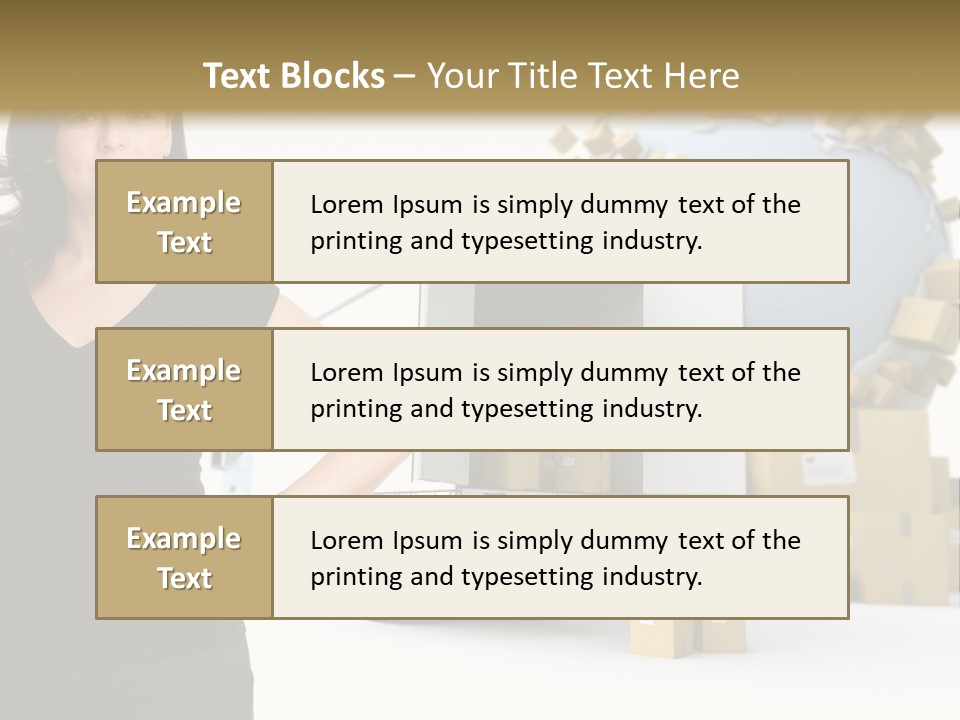 Communication Moving Sign PowerPoint Template