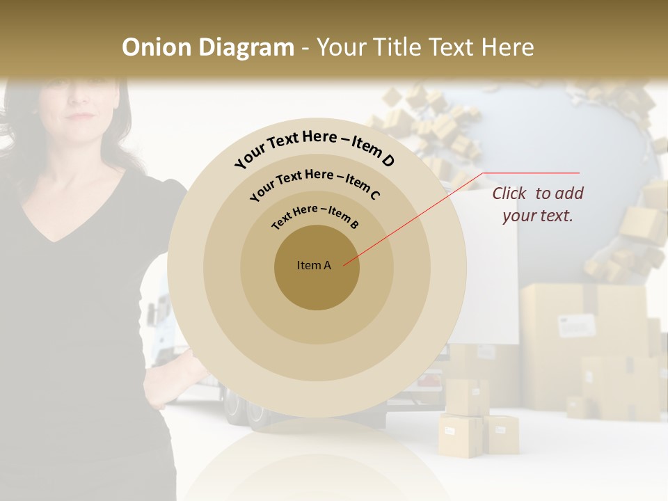 Communication Moving Sign PowerPoint Template