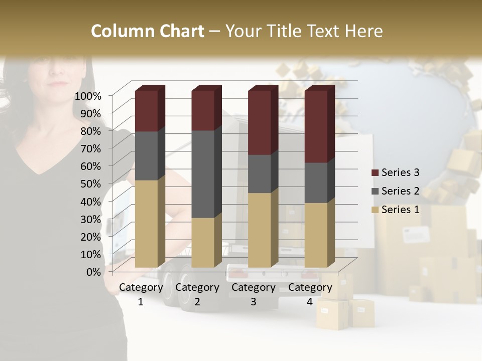Communication Moving Sign PowerPoint Template