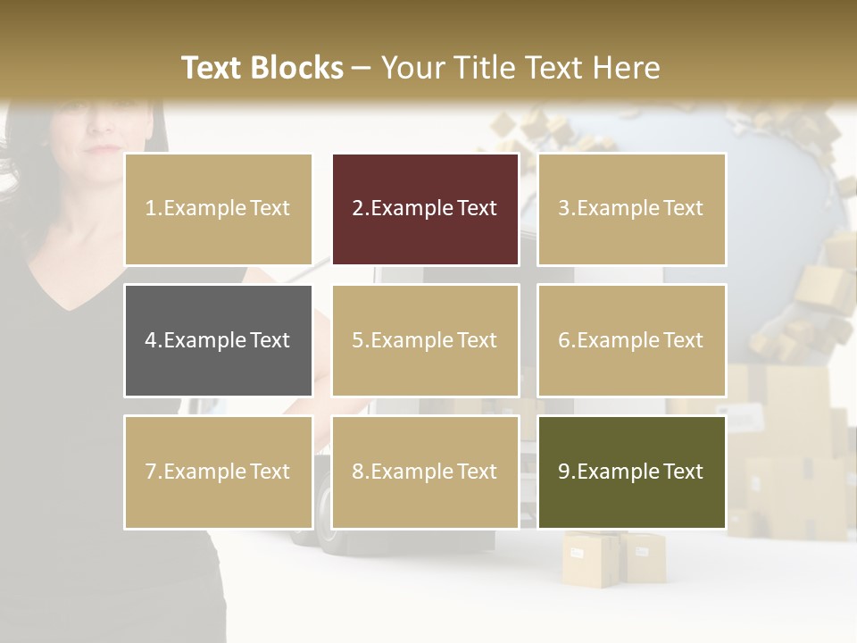 Communication Moving Sign PowerPoint Template