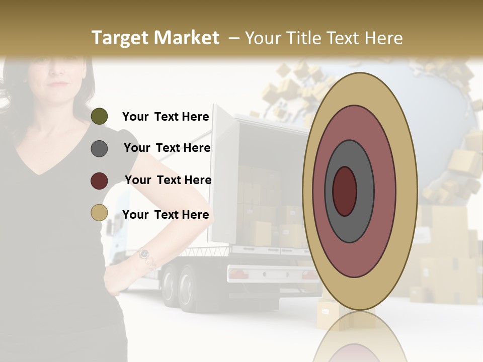 Communication Moving Sign PowerPoint Template