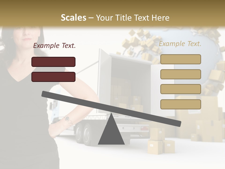 Communication Moving Sign PowerPoint Template