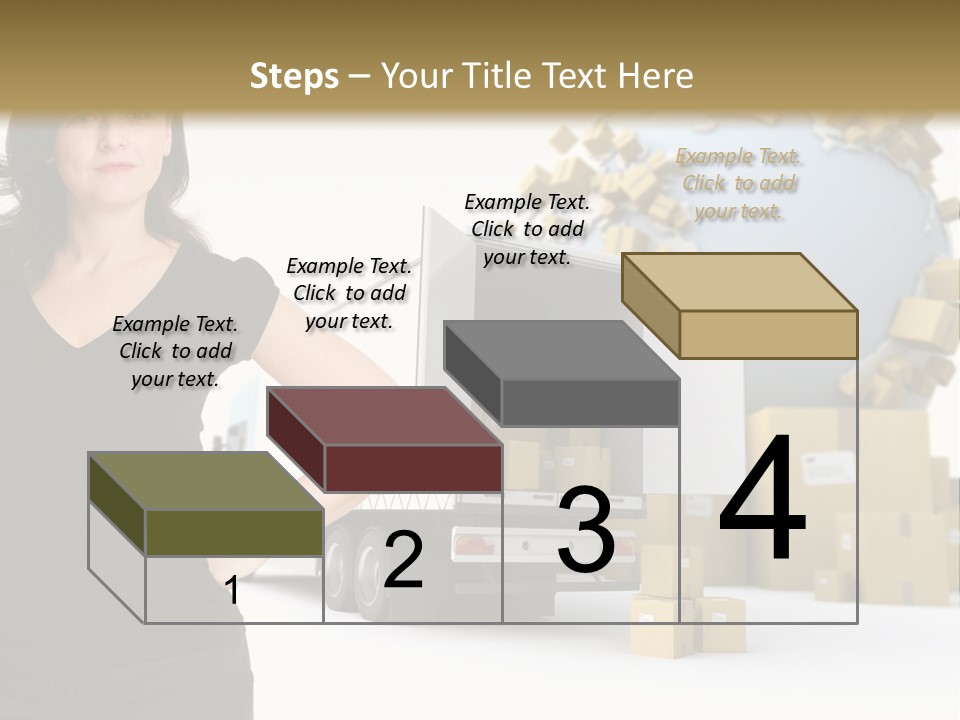 Communication Moving Sign PowerPoint Template