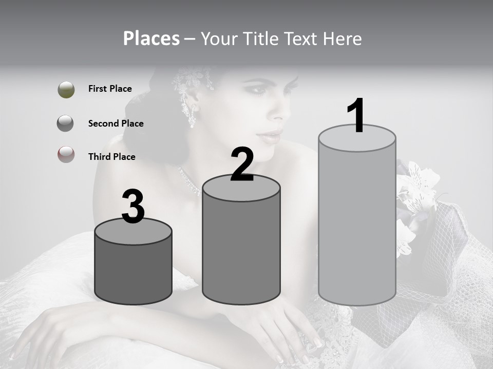 Human Posing Elegance PowerPoint Template