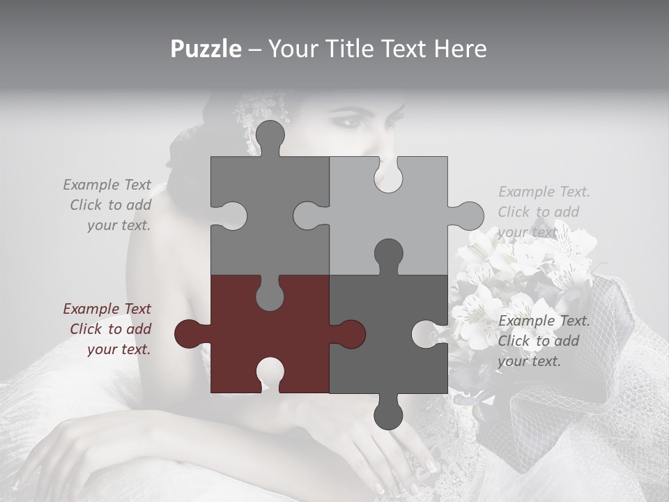 Human Posing Elegance PowerPoint Template