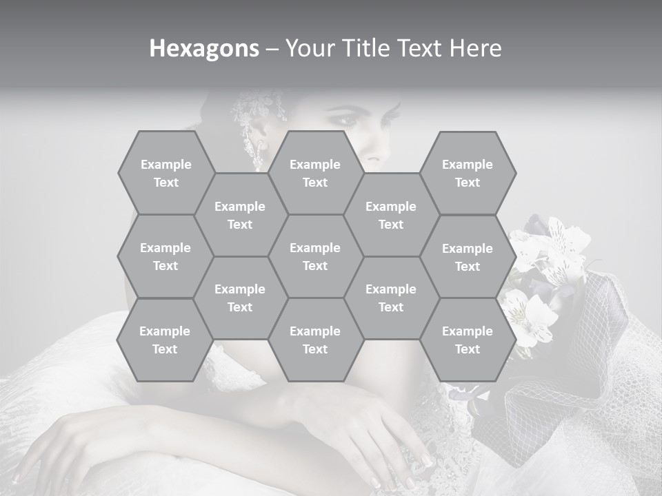 Human Posing Elegance PowerPoint Template