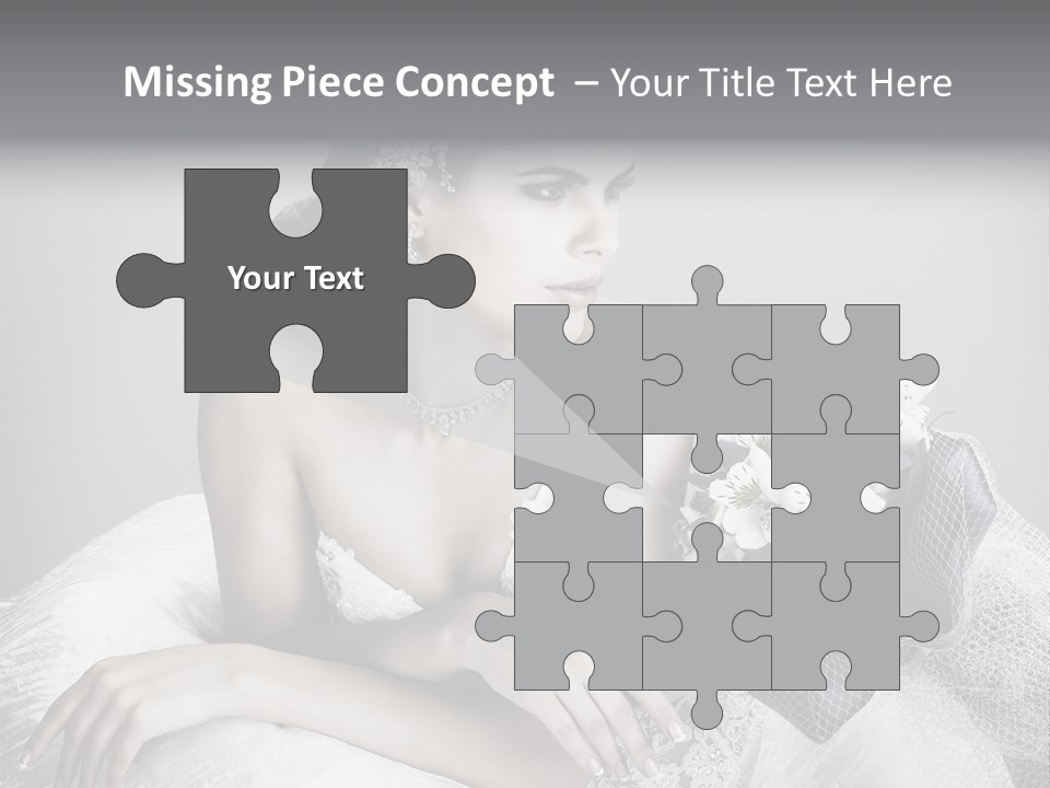 Human Posing Elegance PowerPoint Template