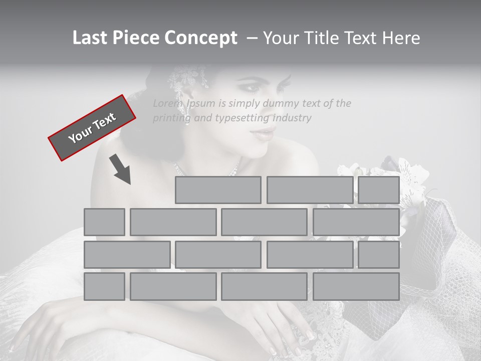 Human Posing Elegance PowerPoint Template
