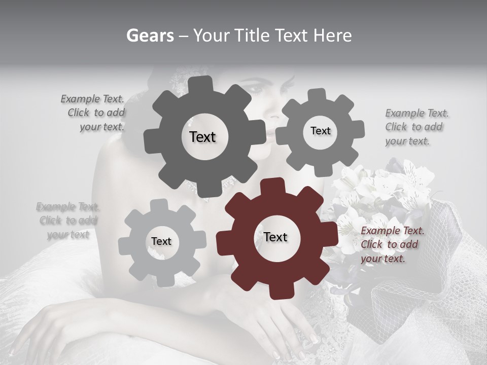 Human Posing Elegance PowerPoint Template