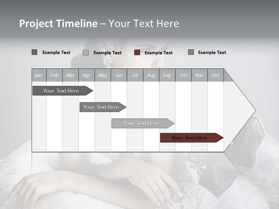 Human Posing Elegance PowerPoint Template