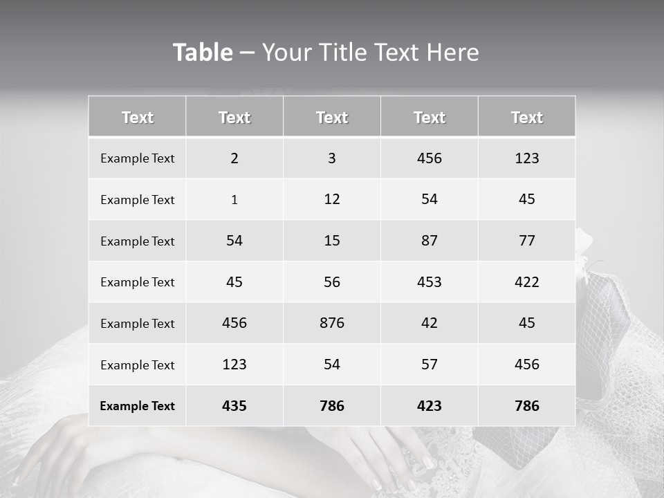 Human Posing Elegance PowerPoint Template
