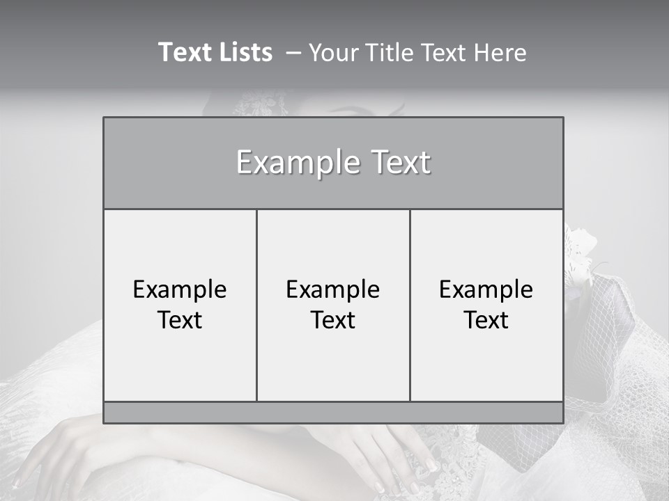 Human Posing Elegance PowerPoint Template