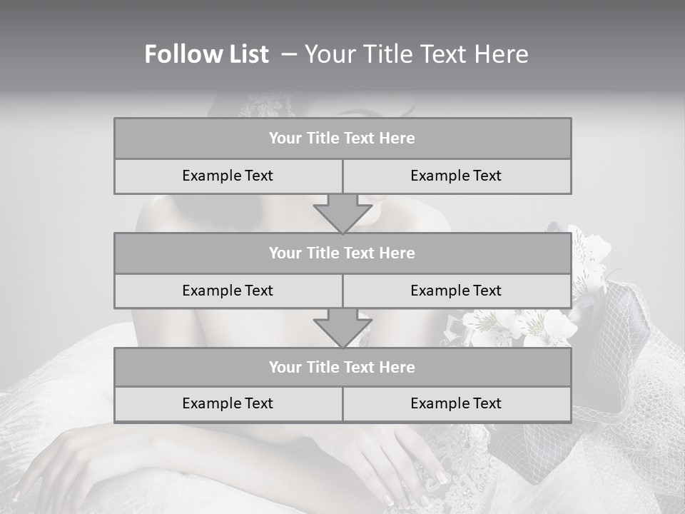 Human Posing Elegance PowerPoint Template