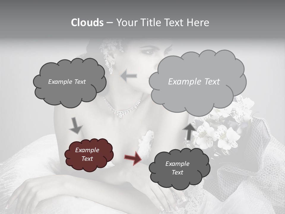 Human Posing Elegance PowerPoint Template