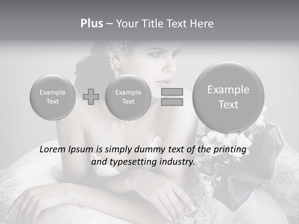 Human Posing Elegance PowerPoint Template