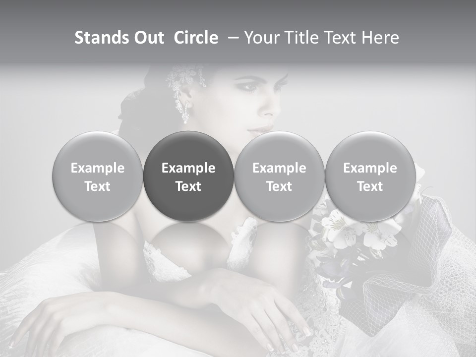 Human Posing Elegance PowerPoint Template