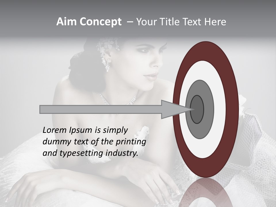 Human Posing Elegance PowerPoint Template