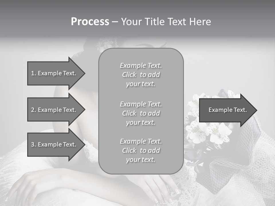Human Posing Elegance PowerPoint Template