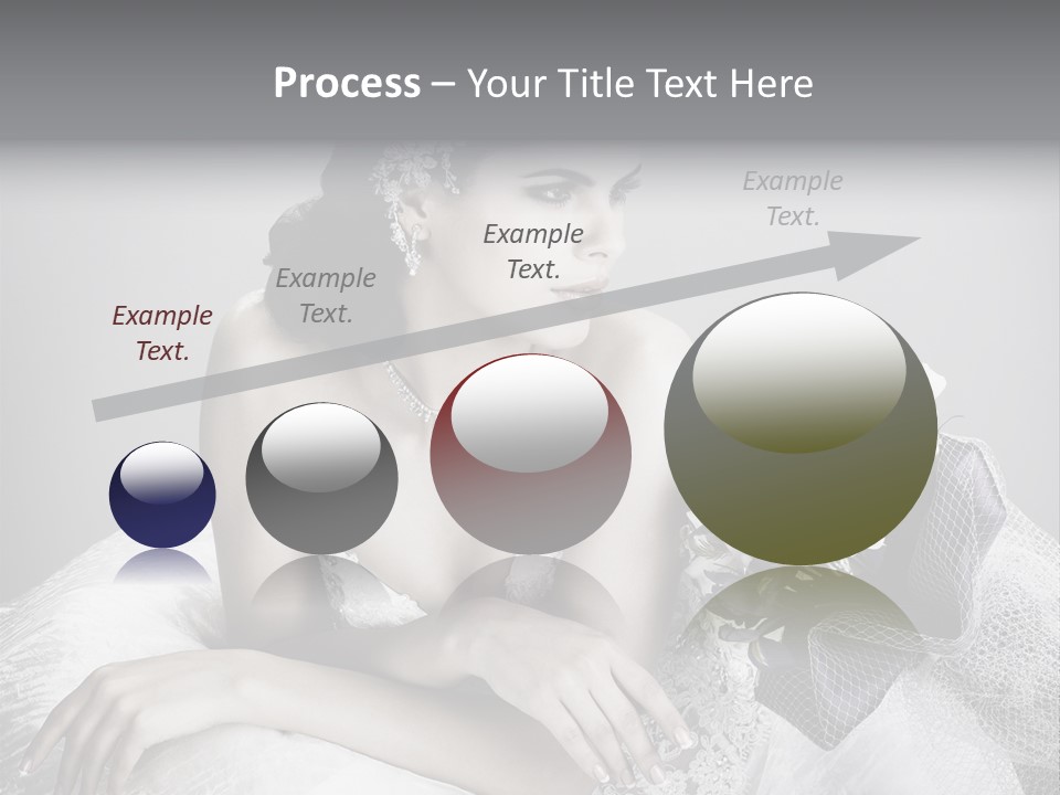 Human Posing Elegance PowerPoint Template