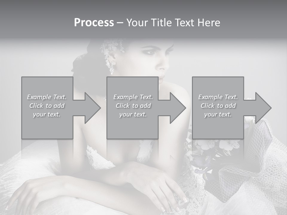 Human Posing Elegance PowerPoint Template