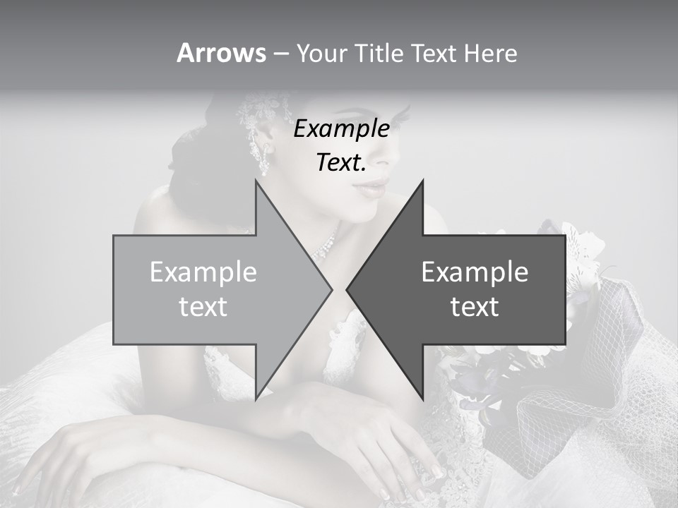 Human Posing Elegance PowerPoint Template
