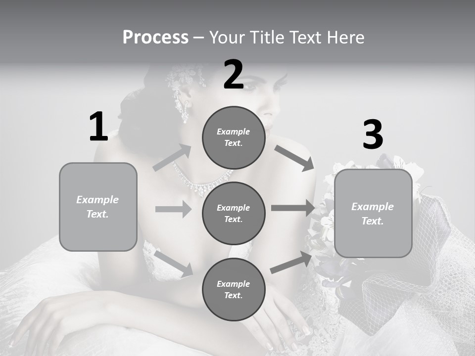 Human Posing Elegance PowerPoint Template