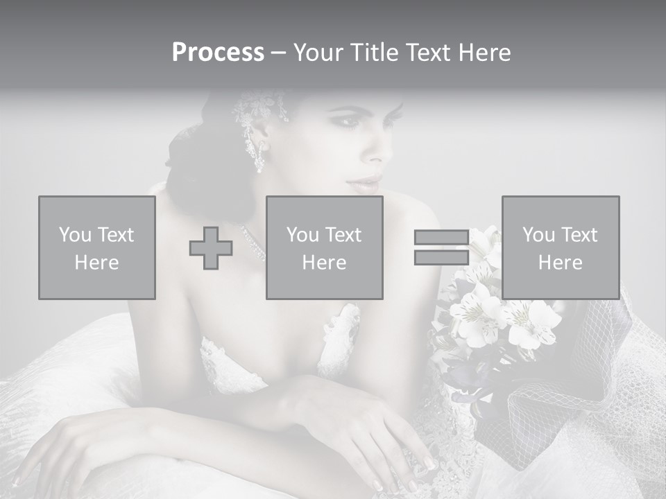Human Posing Elegance PowerPoint Template