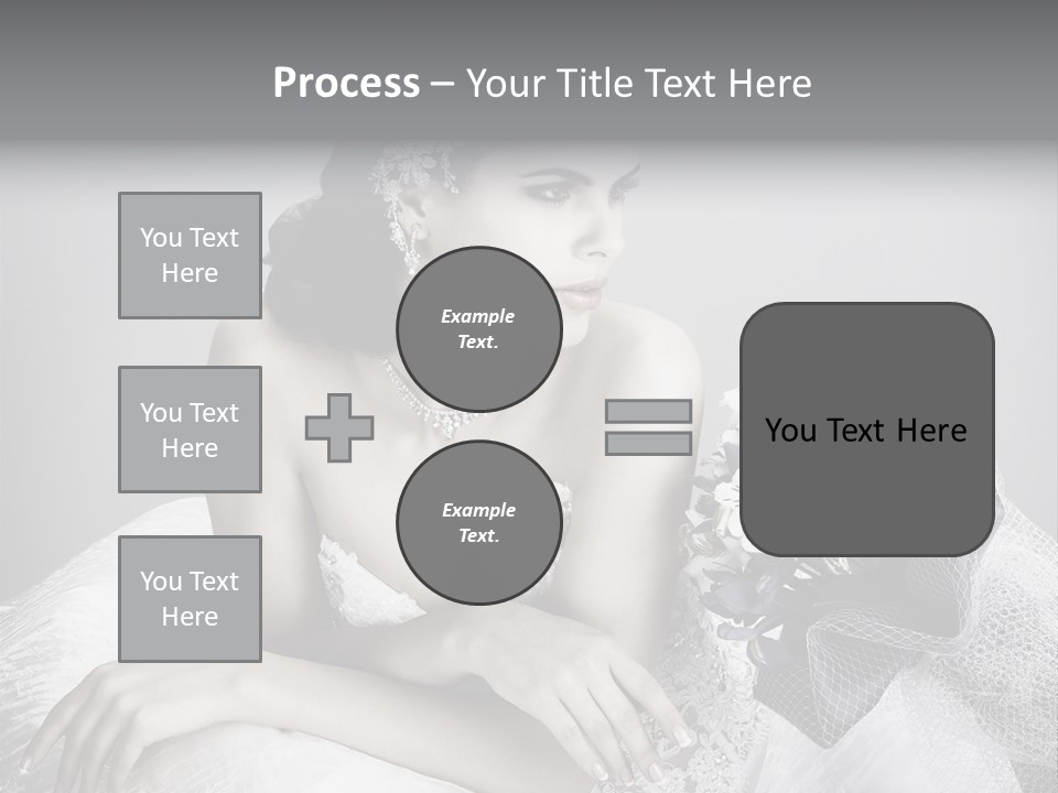 Human Posing Elegance PowerPoint Template