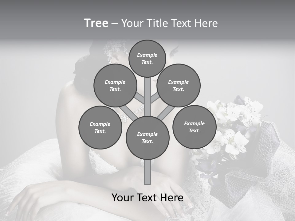 Human Posing Elegance PowerPoint Template