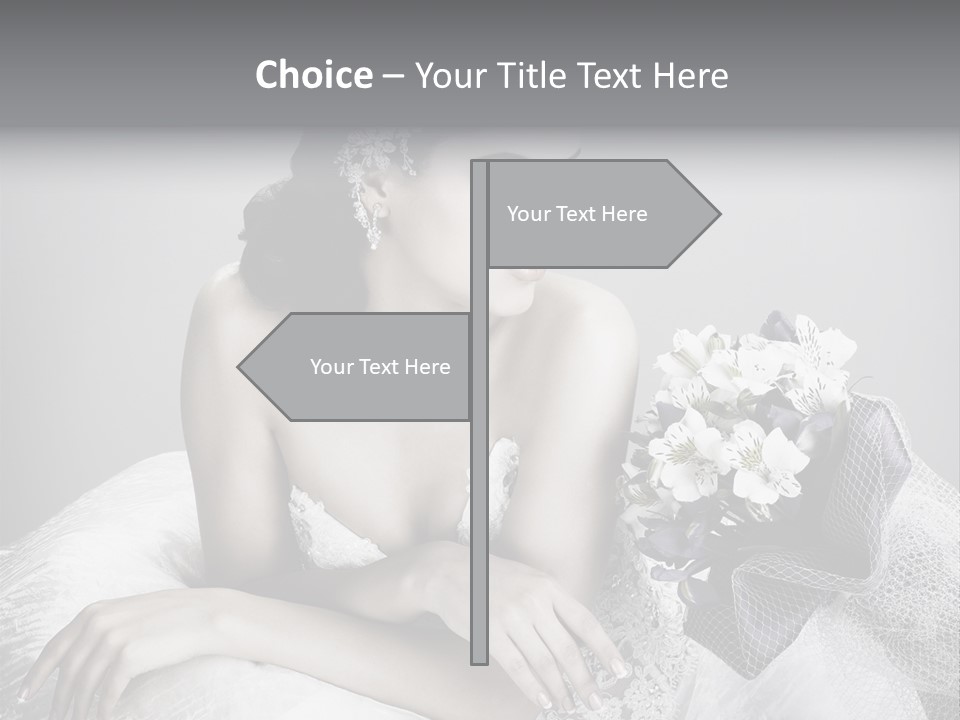 Human Posing Elegance PowerPoint Template