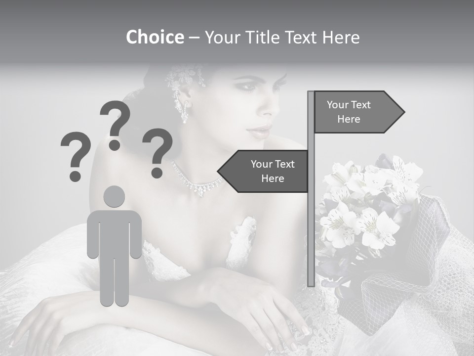 Human Posing Elegance PowerPoint Template