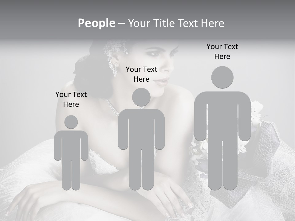 Human Posing Elegance PowerPoint Template